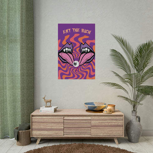 Eat the Rich Fine Art Print